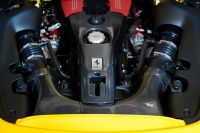 Capristo Airbox top and lock cover, full carbon matt finish fits for Ferrari 488 GTB